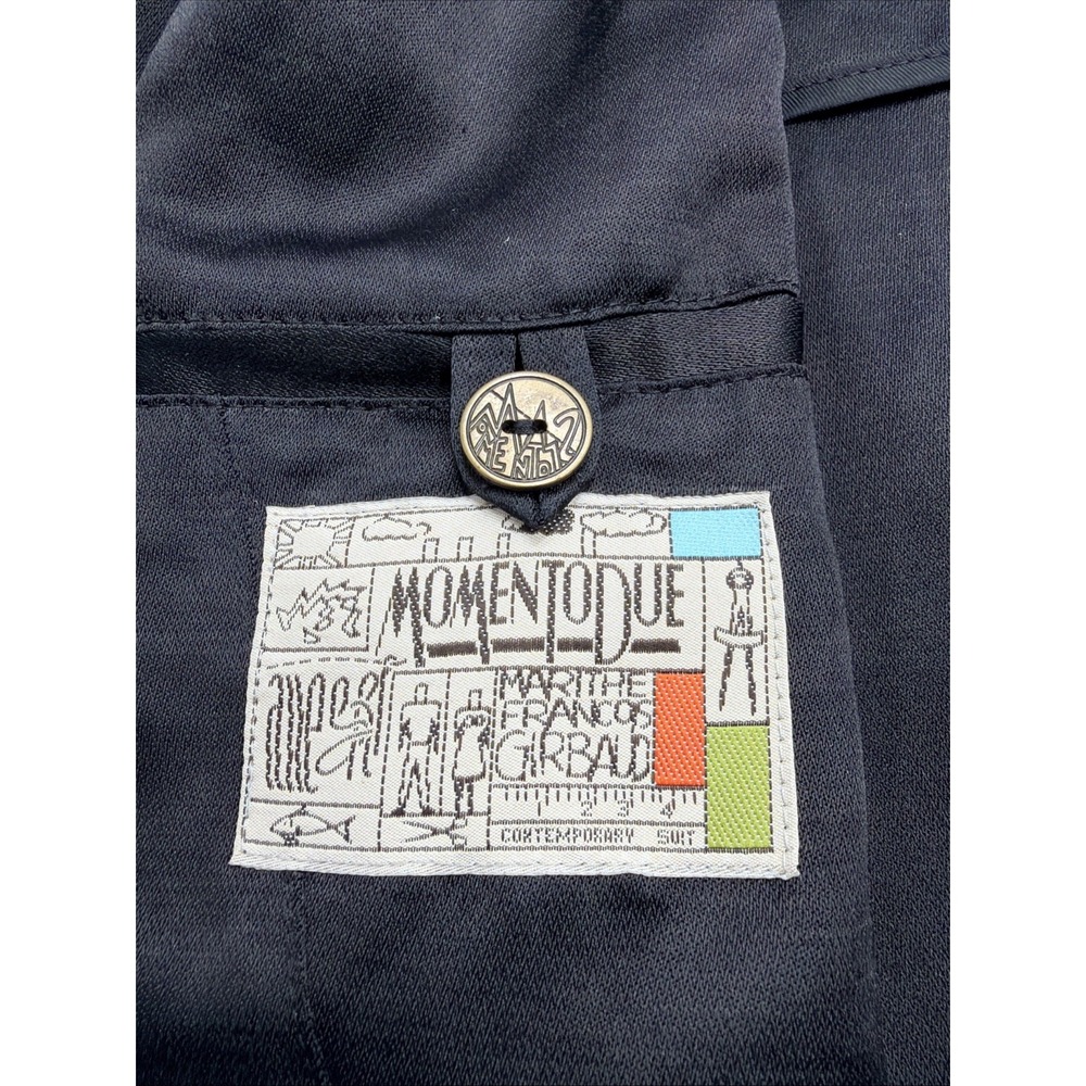 Archival 80-90 Marithe Francois Girbaud Momento Due Slub Jacket Linen Blend IT50 - Picture 2 of 16